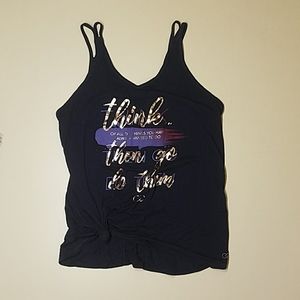 Calia workout tank navy size large